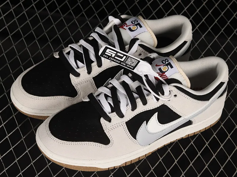 All categories Nk SB Dunk series Nk SB Dunk Low low-top sneakers Nk SB Dunk Low "85" gray and white double hook SB low-top sports and leisure sneakers DD9457-102